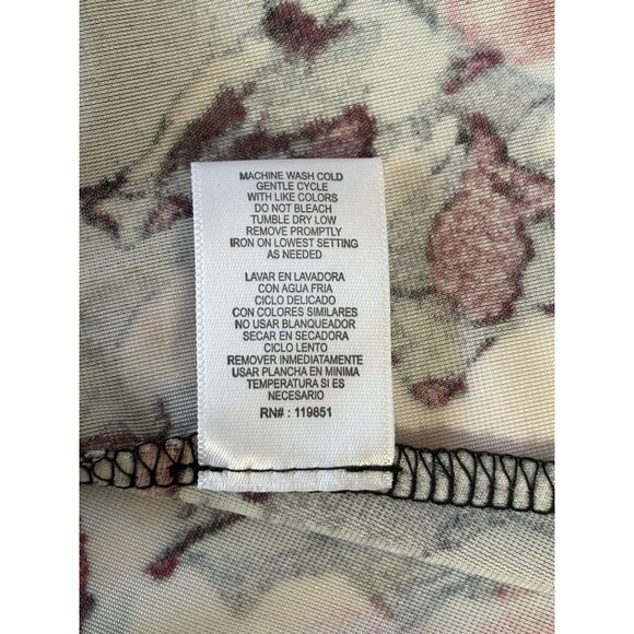 Soulmates Crushed Velvet Floral Mini Dress Size Large Black Red Lace Gothic - Picture 6 of 6